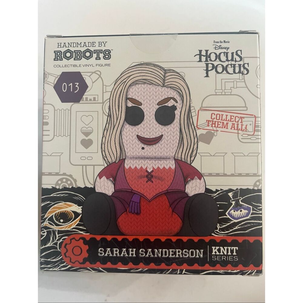Disney Hocus Pocus Handmade by Robots Sarah Sanderson No 013 Vinyl Figure NWOT - Picture 2 of 6